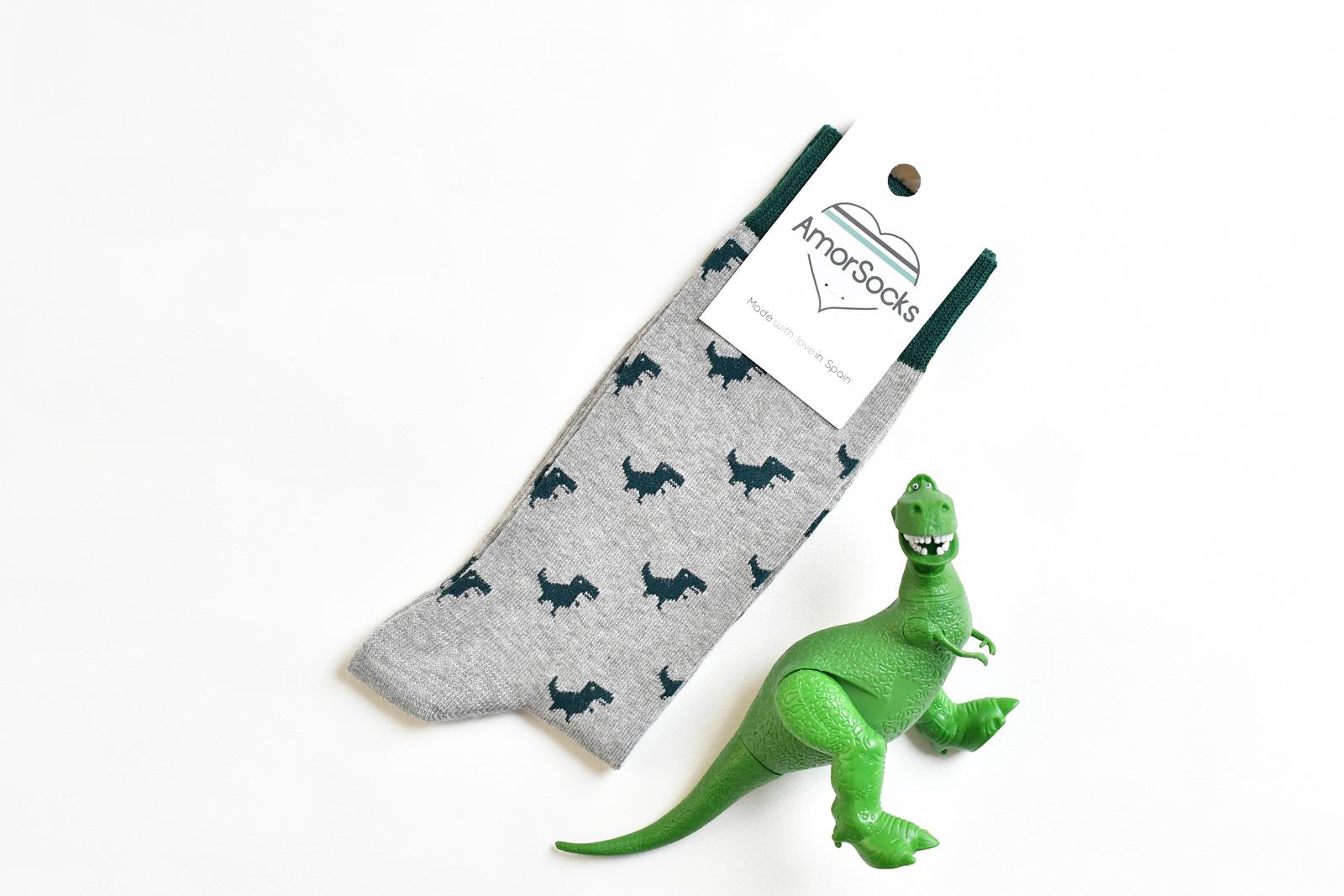 Calcetines Dino Grey