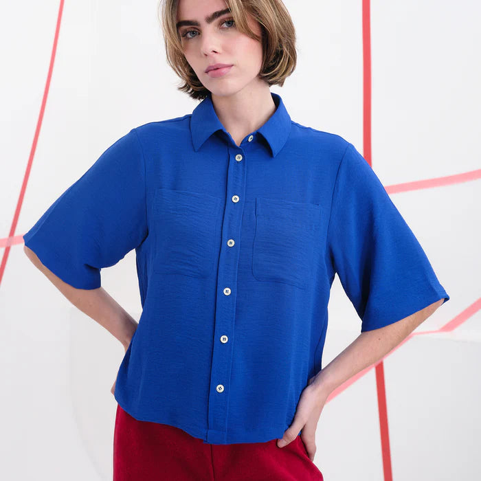 Camisa Jodorowsky azul