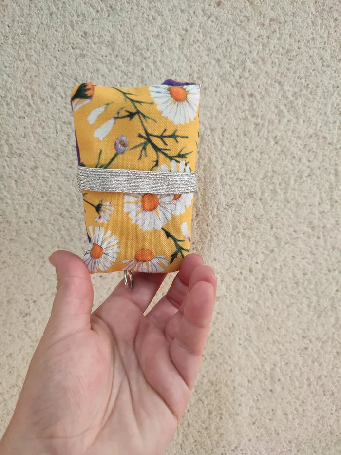 Cartera Margaritas amarillo