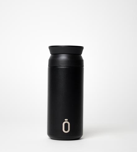 Botella termica Runbott negro