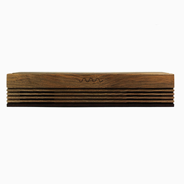 Wave wooden speaker