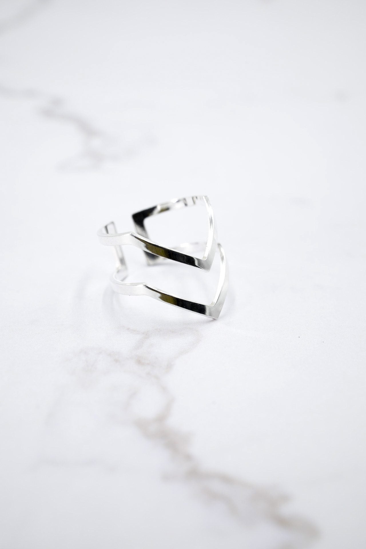 Anillo Dos flechas EPD plata925