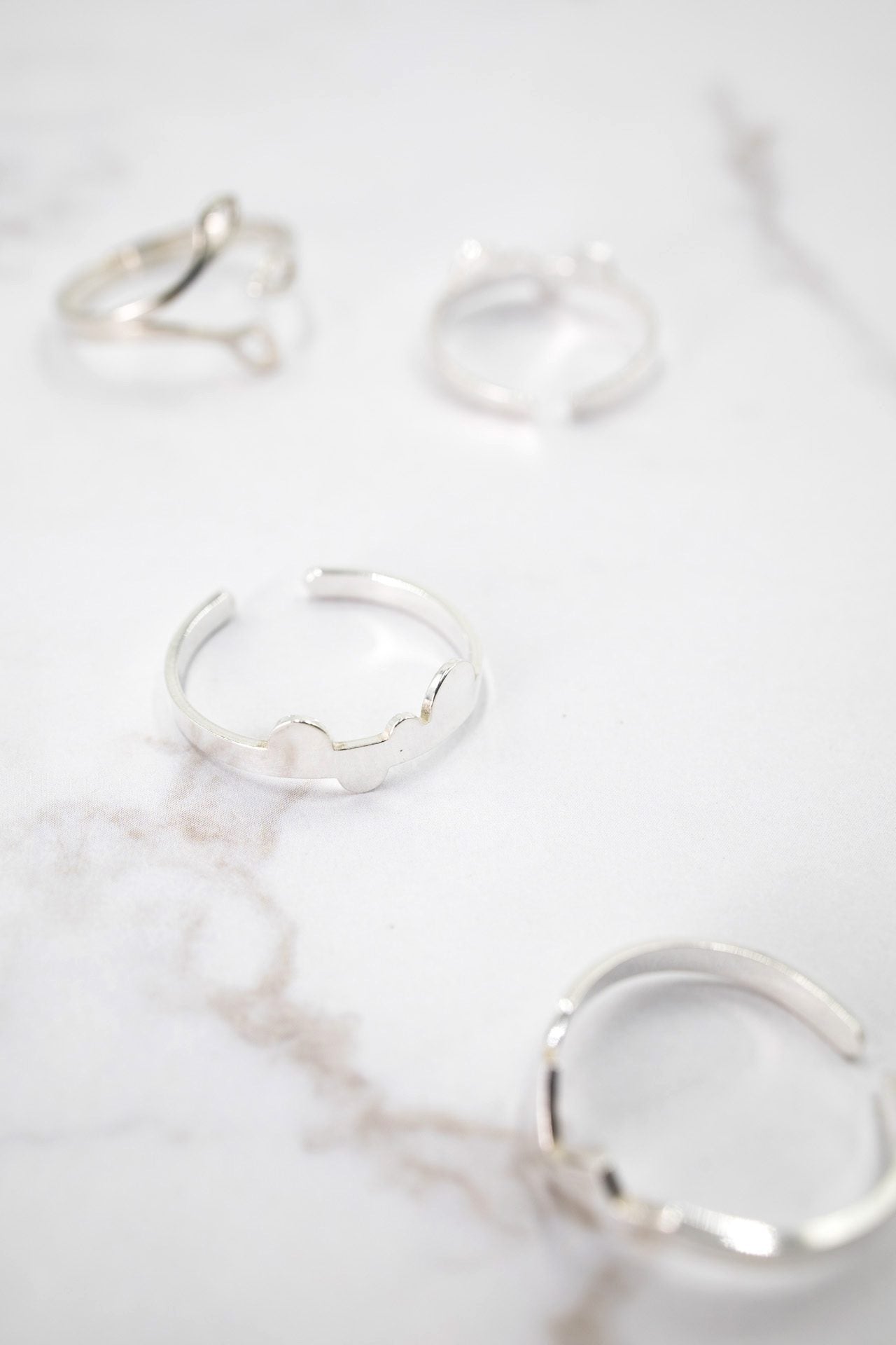 Anillo Fino burbujas EPD plata925