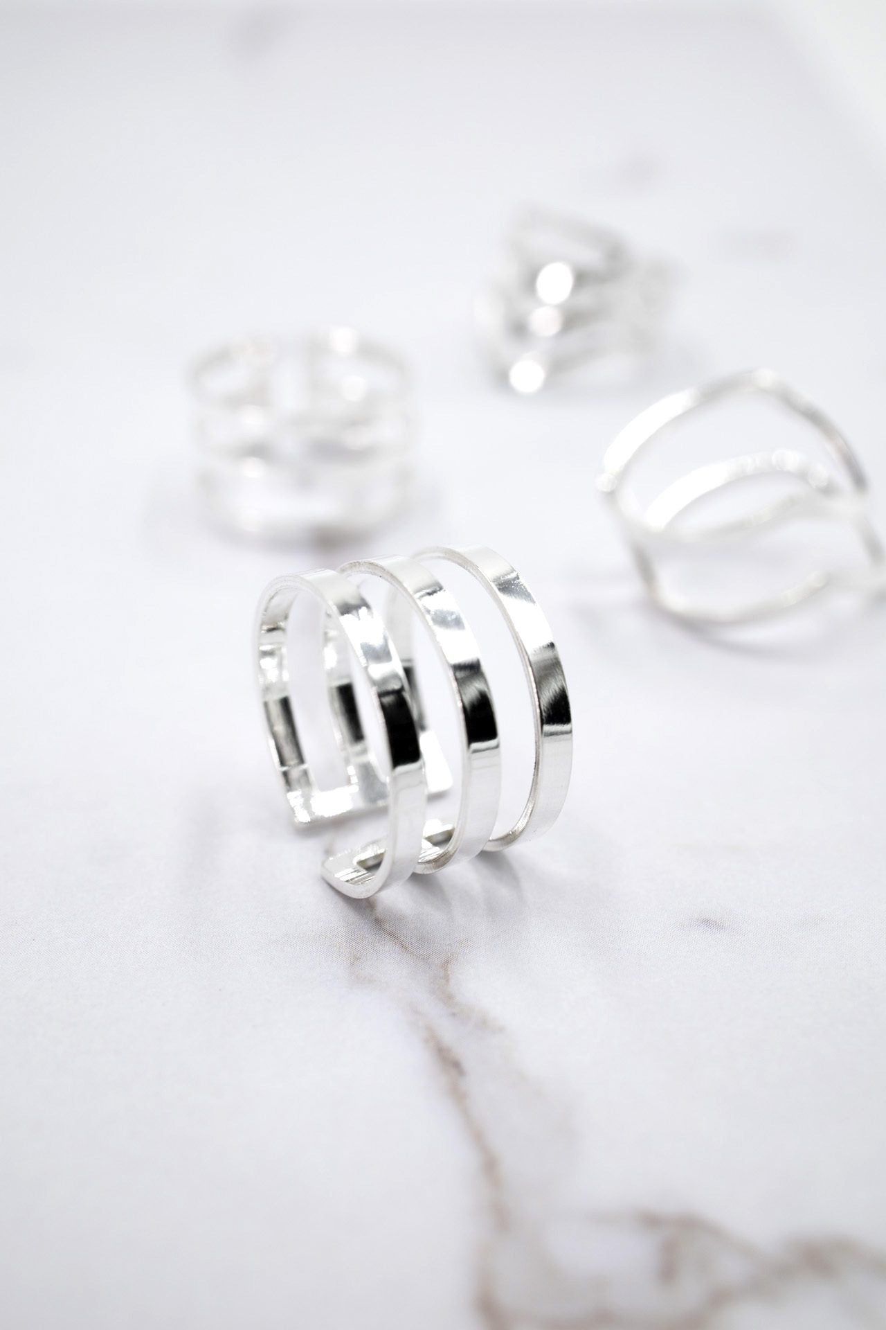 Anillo Líneas EPD plata925