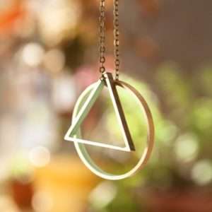 Colgante Color Geometría Triángulo