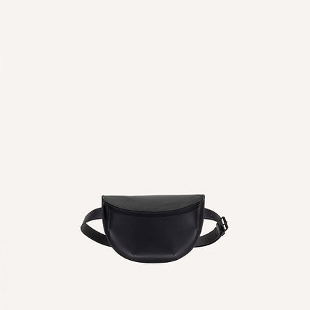 Orange houndstooth fanny pack/crossbody bag