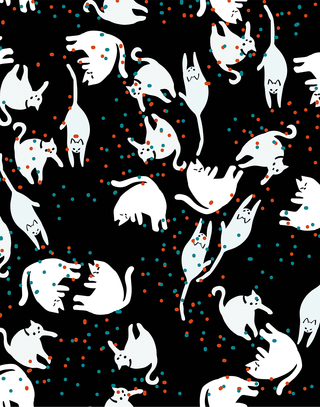 Camiseta Emily print Gativerso