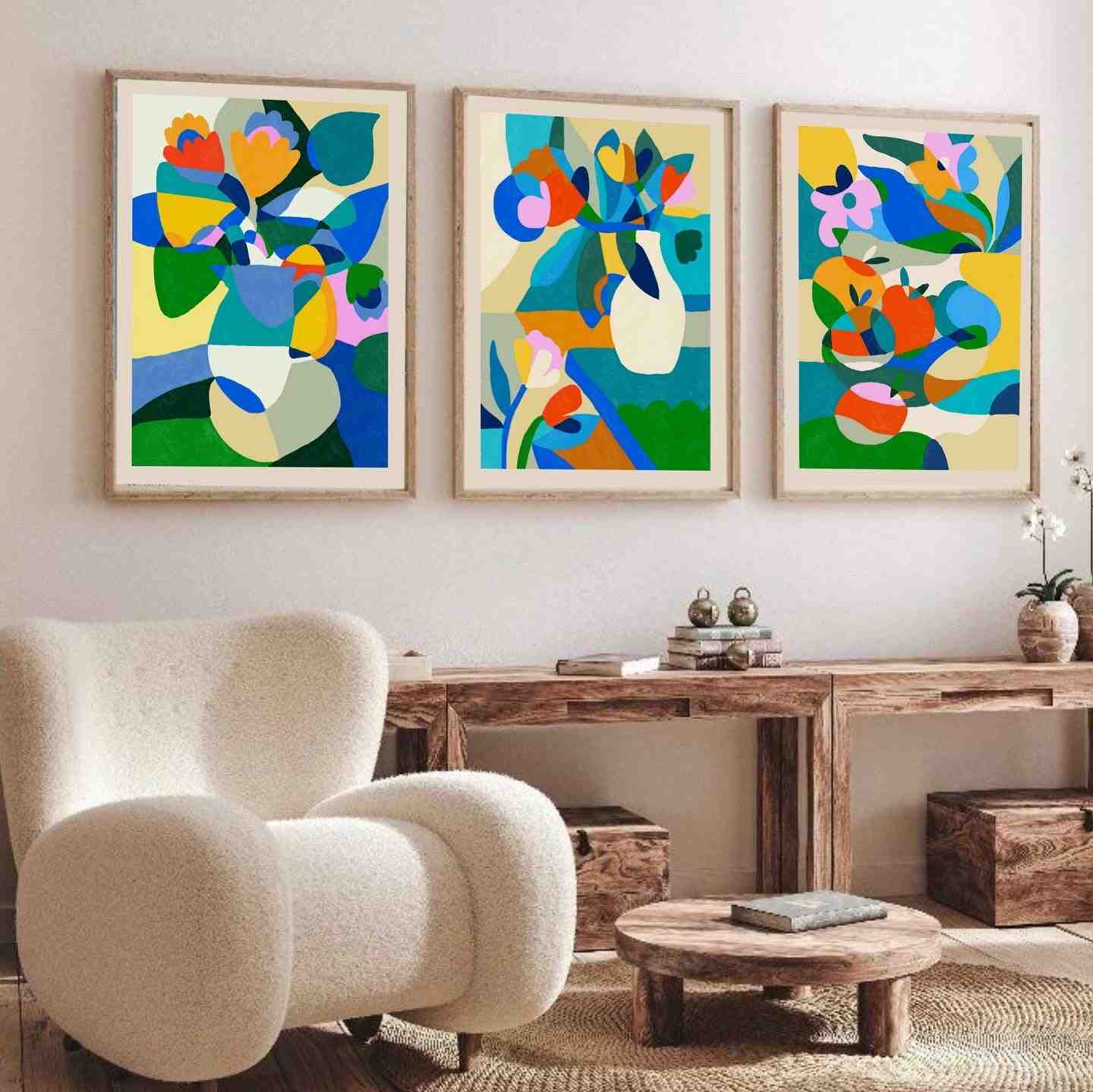 Tulips &amp; Coffee Print