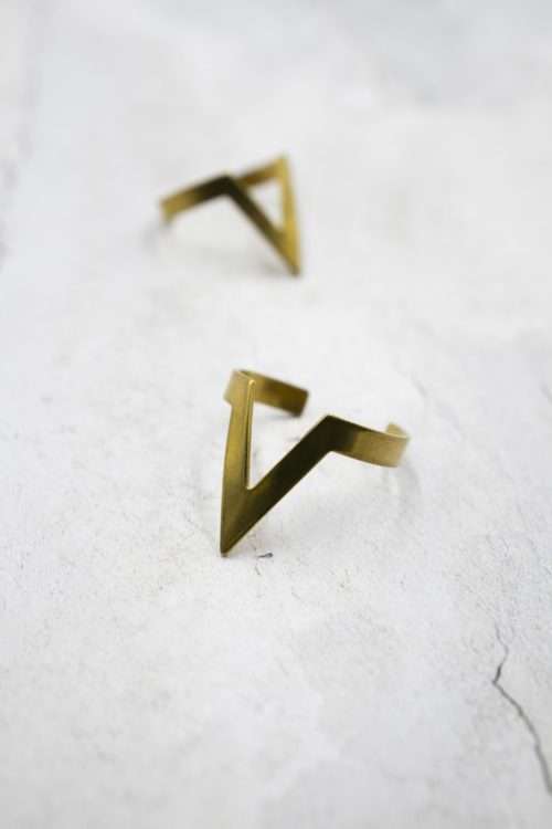 Anillo Latón Flecha