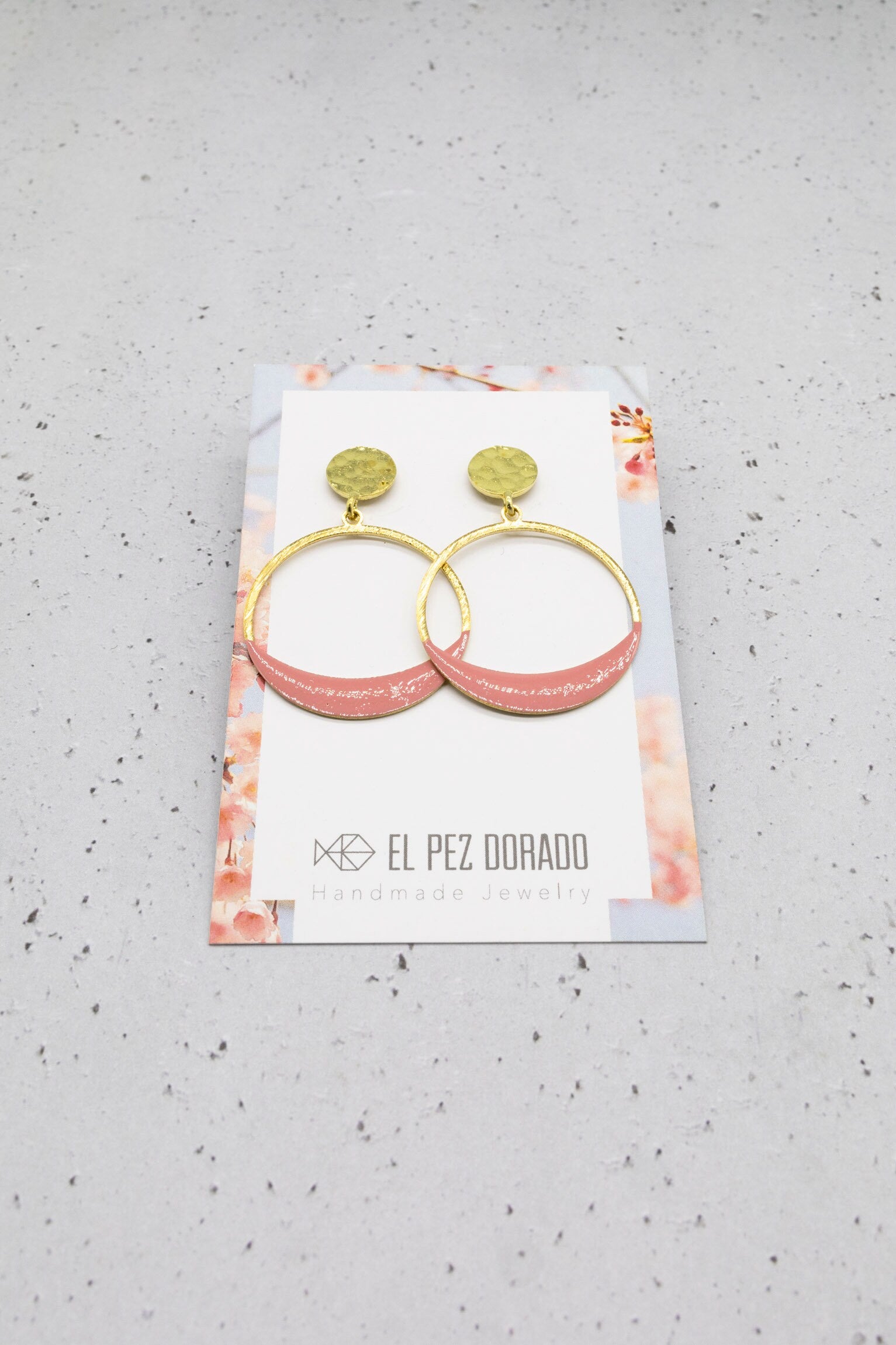 MOON EARRINGS. Color earrings.