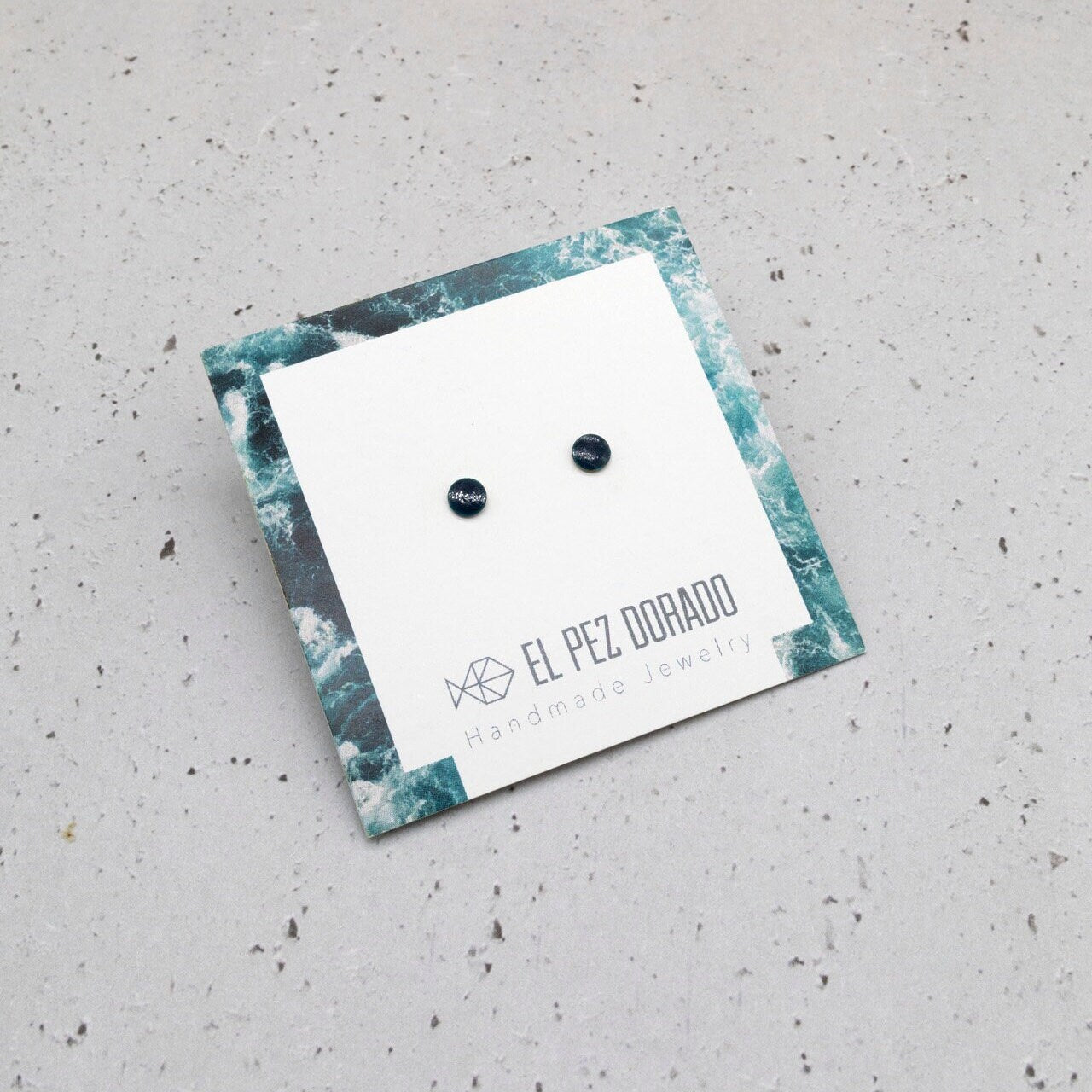 SPOT EARRINGS. Tiny stud. Minimalist circular earrings. Different Colors.