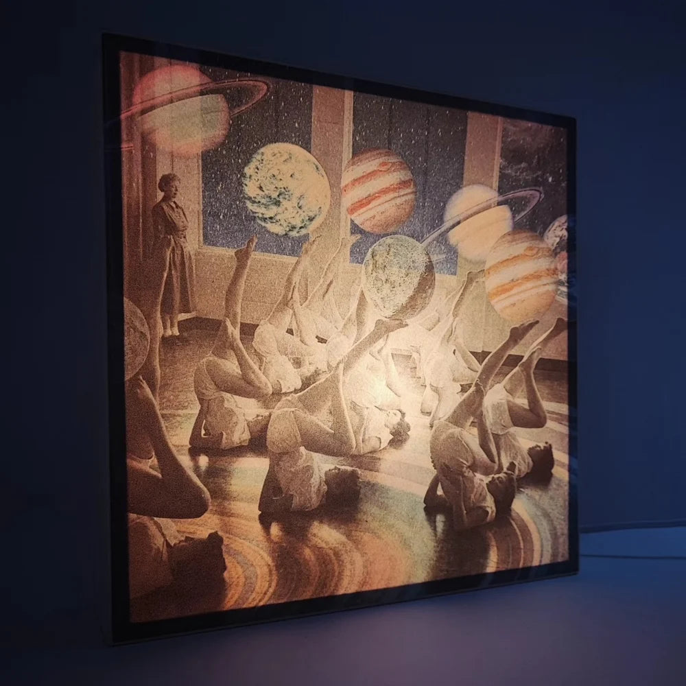 Caja de luz La via lactea