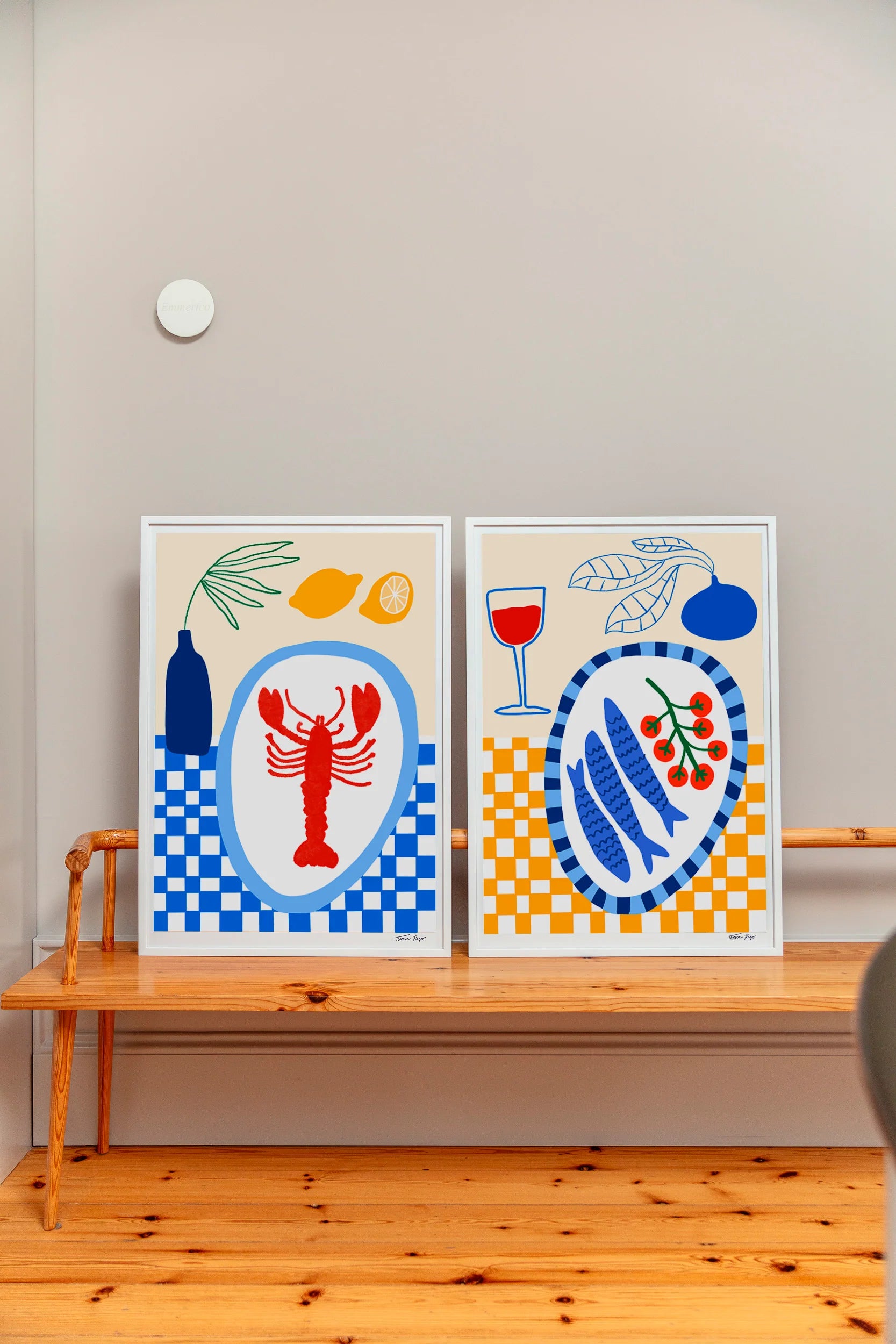 Tulips &amp; Coffee Print