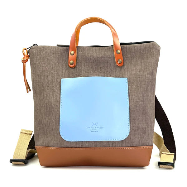 Mochila Slim Mini Cuadrada Cielo