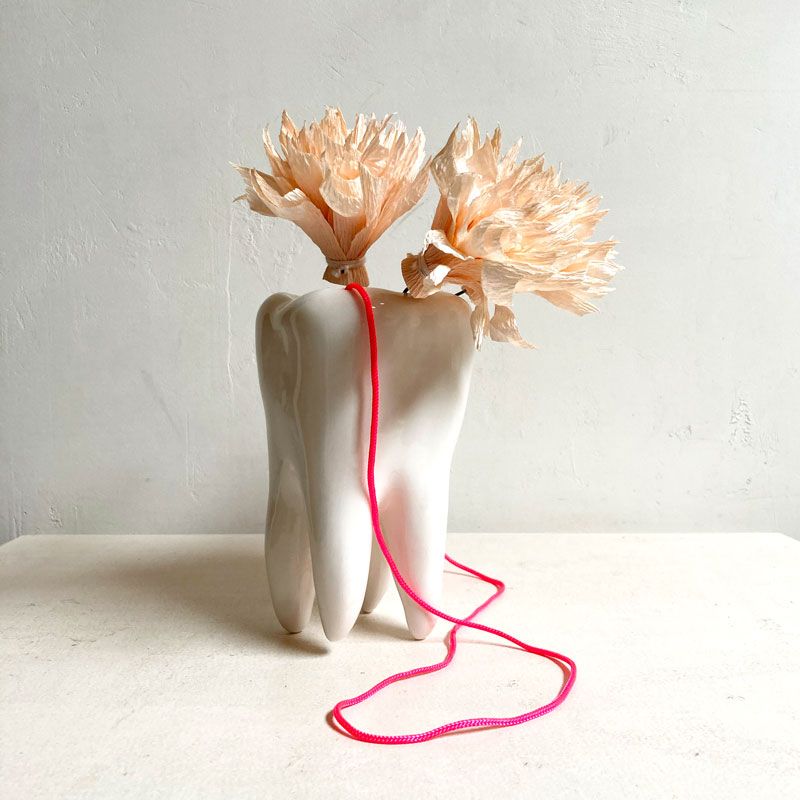 Maceta Molar decorativa