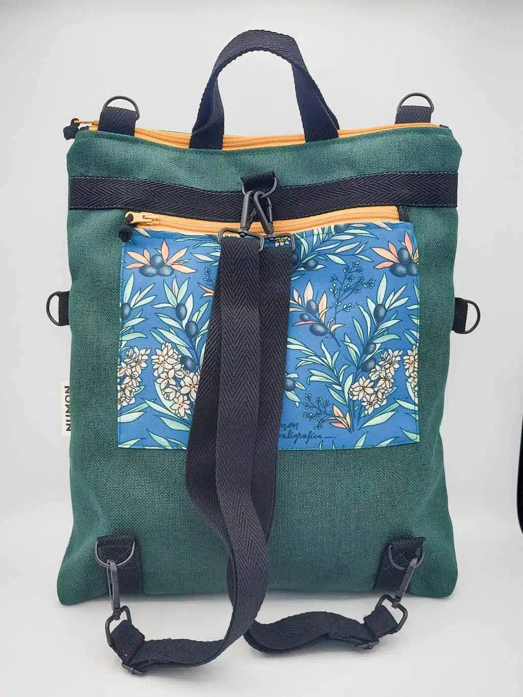 Bolso & mochila convertible Olivo