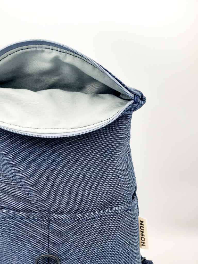 Mochila Iconic Mini Denim