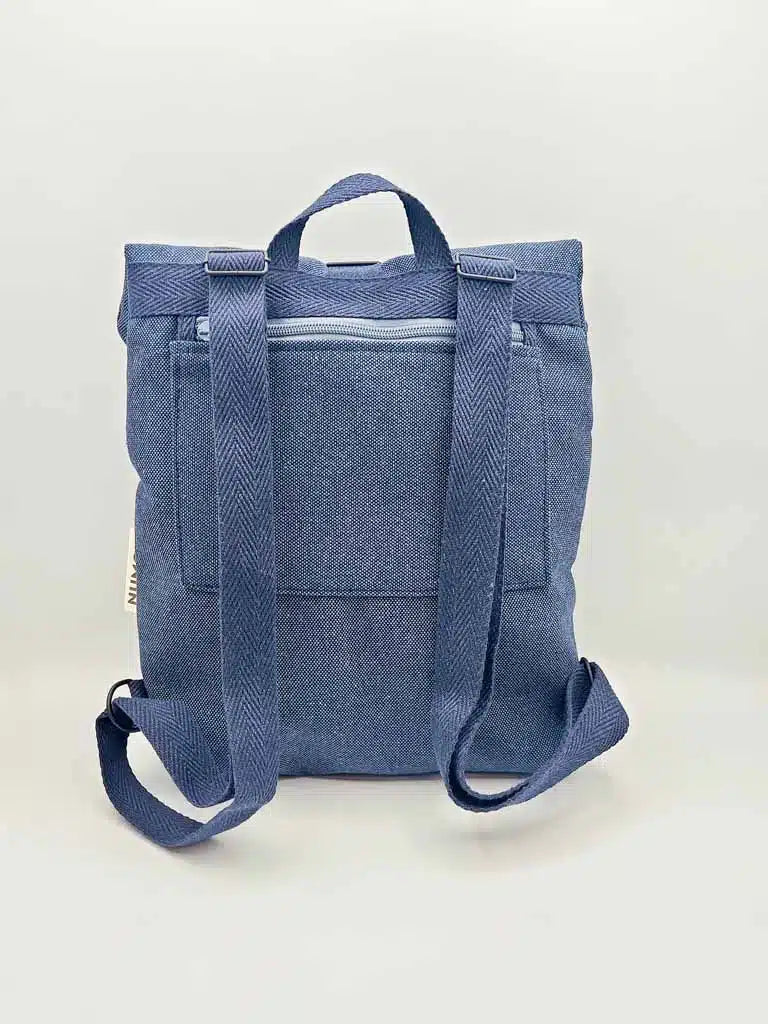 Mochila Iconic Mini Denim