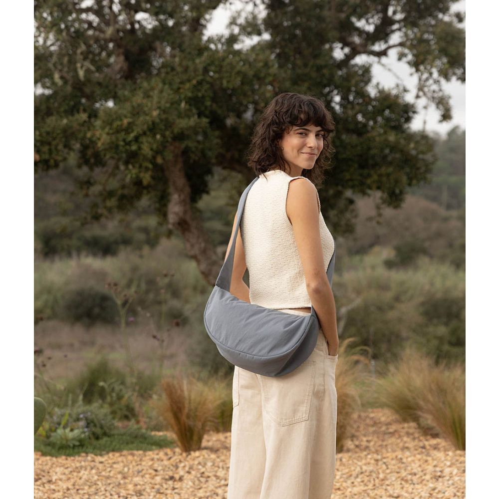 Soma Half Moon Black Bag