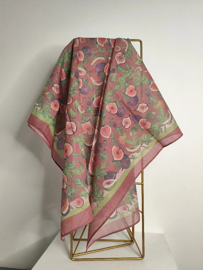 Pañuelo Brevarium burdeos