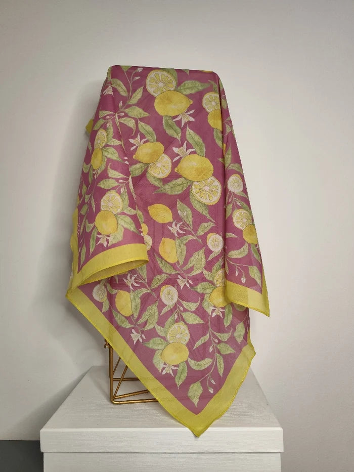 Pañuelo Algodon citrus