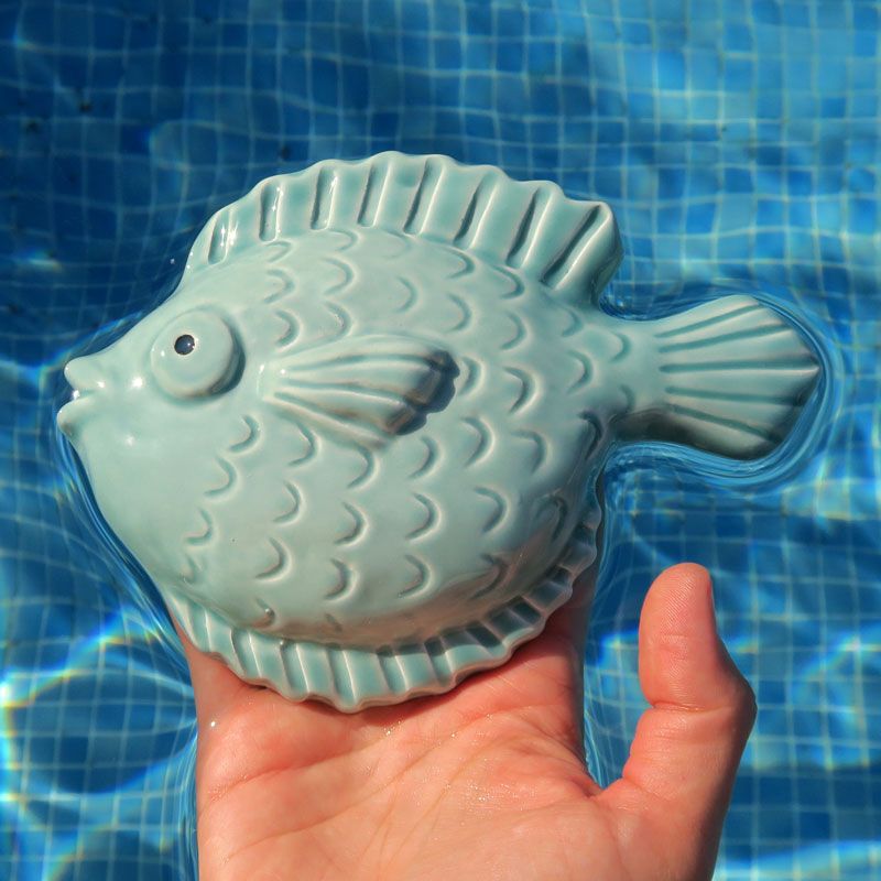 Pez Turquesa decorativo