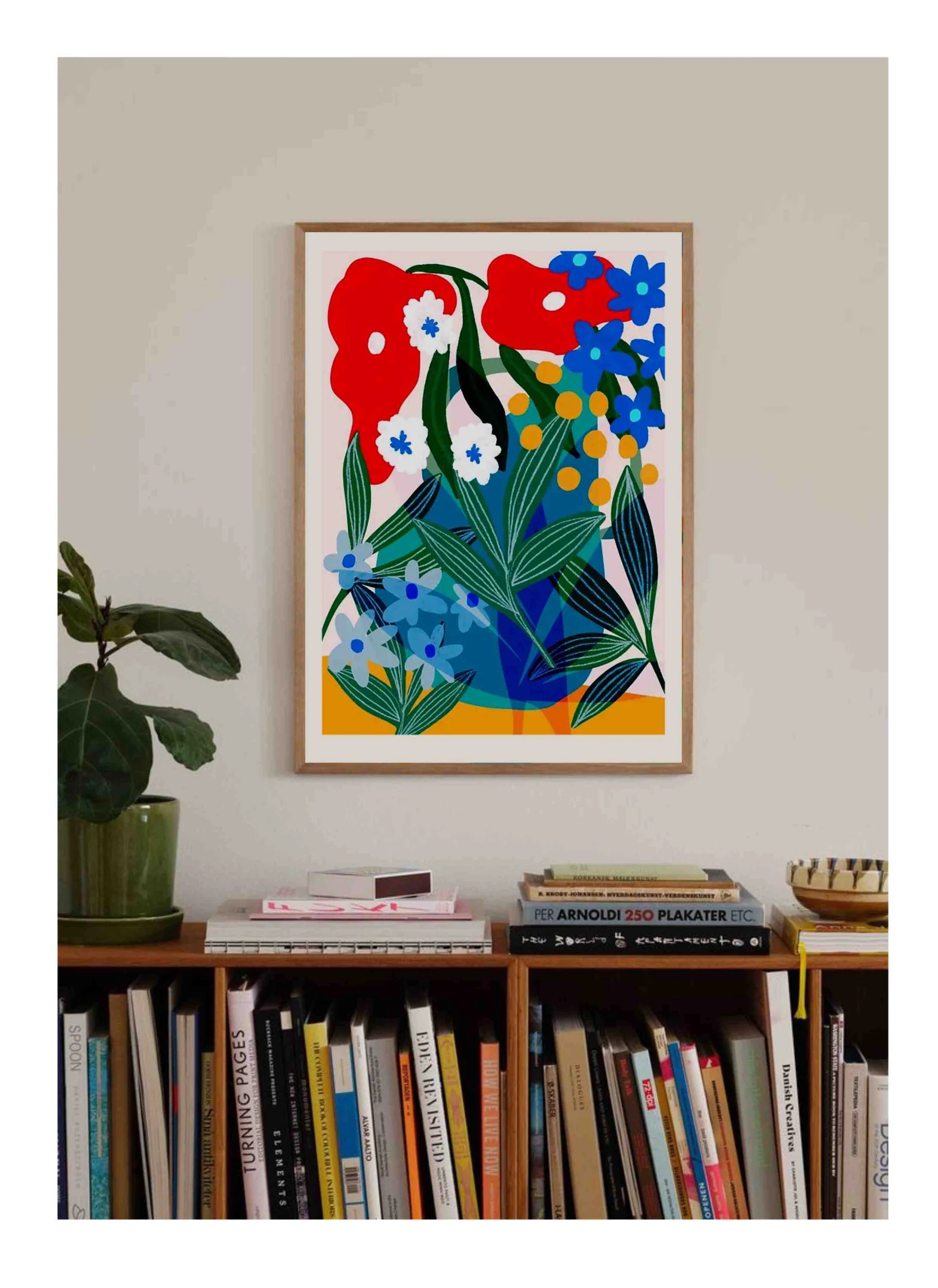 Tulips &amp; Coffee Print