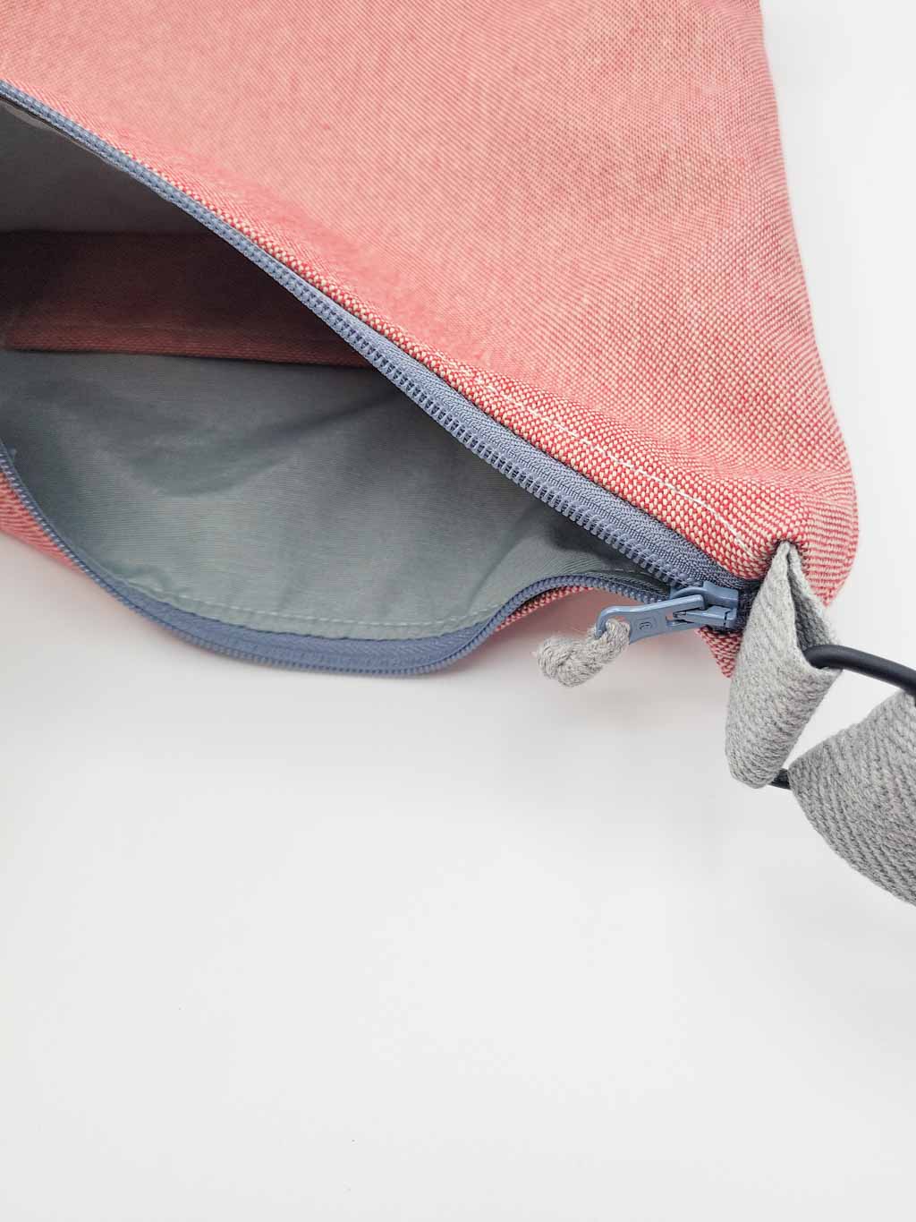 Bolso presto Rojo-Rosado