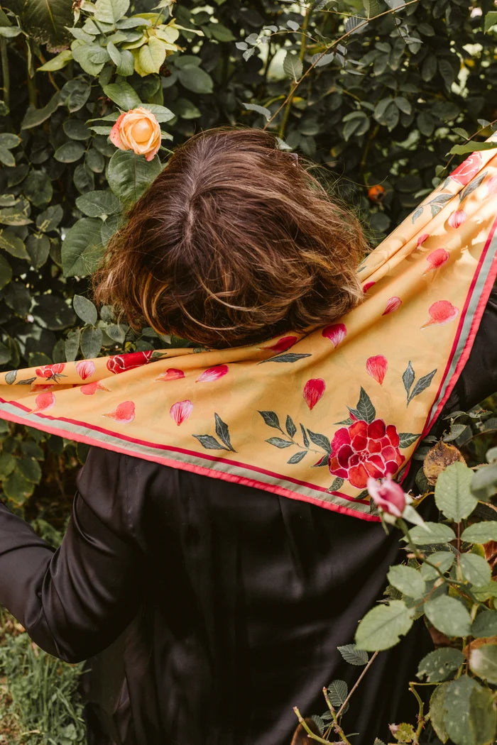 Pañuelo Rosaleda naranja