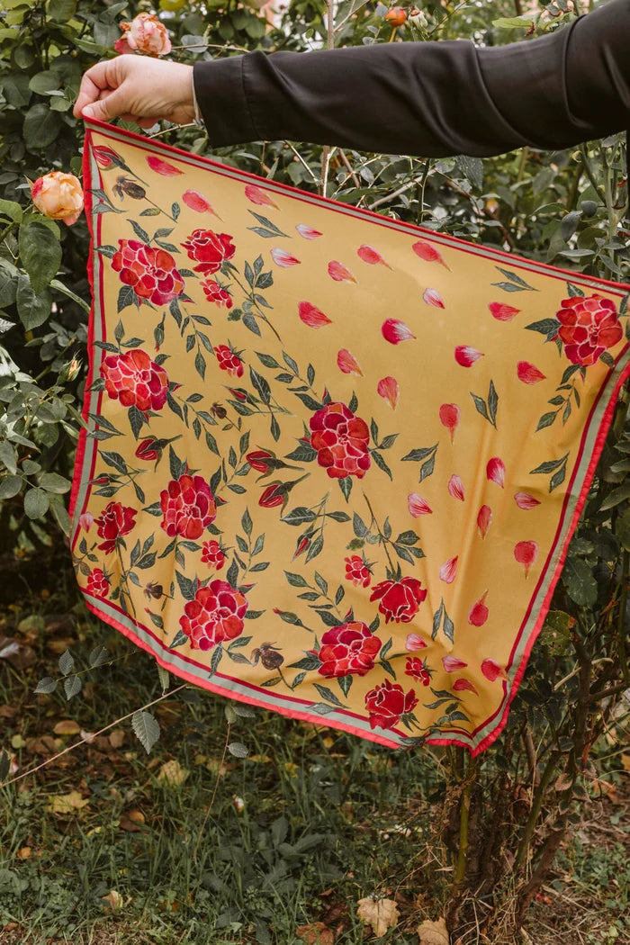 Pañuelo Rosaleda naranja