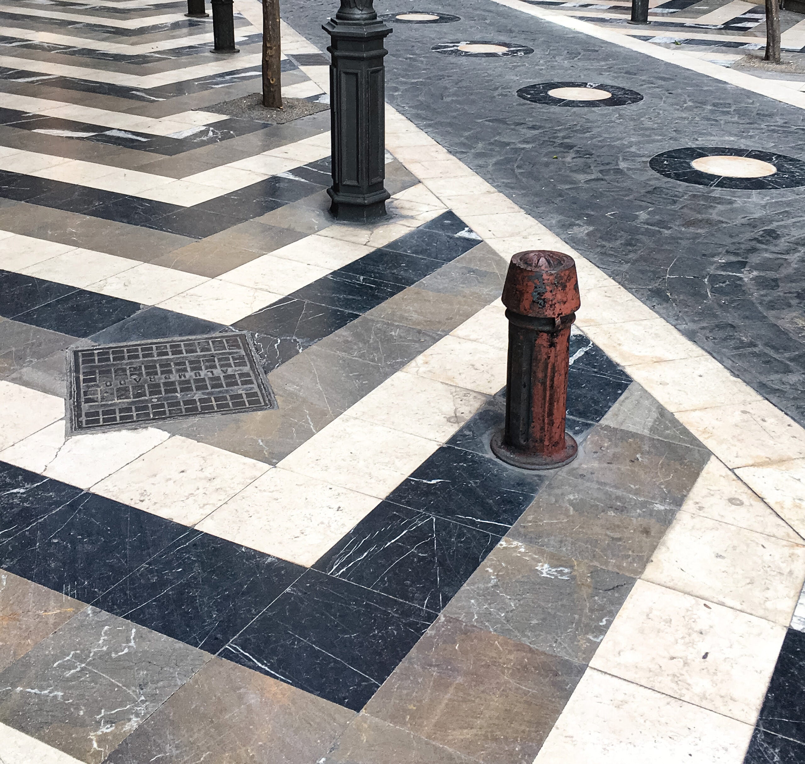 Málaga patterns. C/ Sancha de Lara