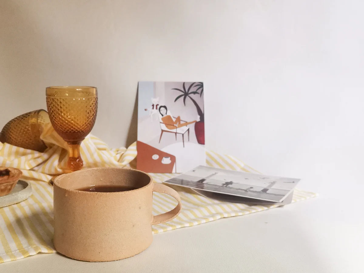 Taza Lisboa crema