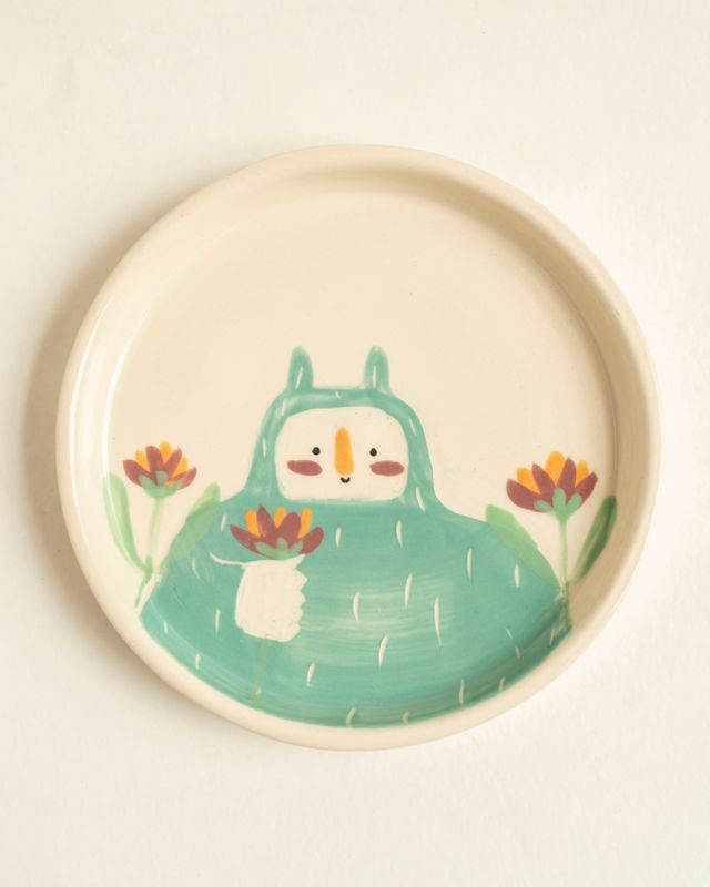 Plato Sr.Bosque verde