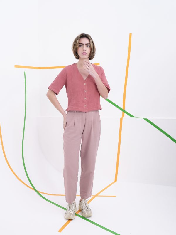 Pantalón Fellini rosa - Imagen 3