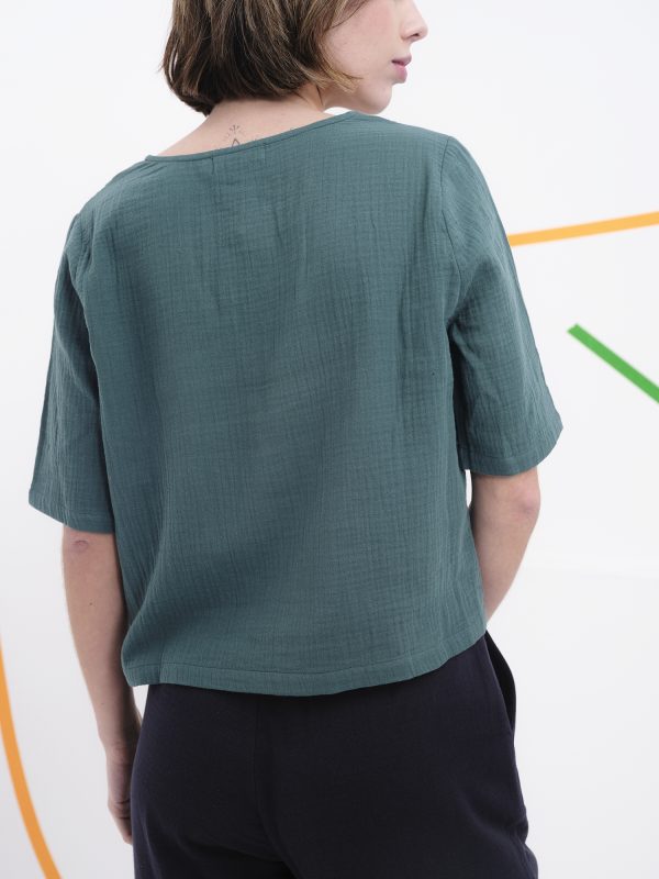 Blusa Gondry verde - Imagen 2