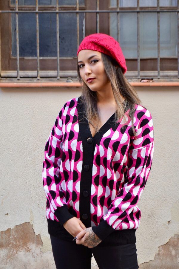 Jersey Geo Rosa