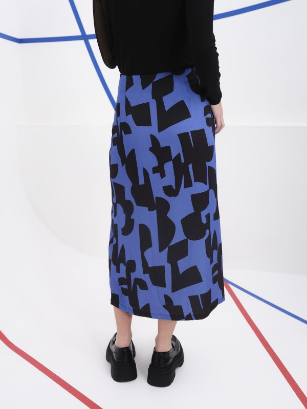 Falda Waters azul - Imagen 2