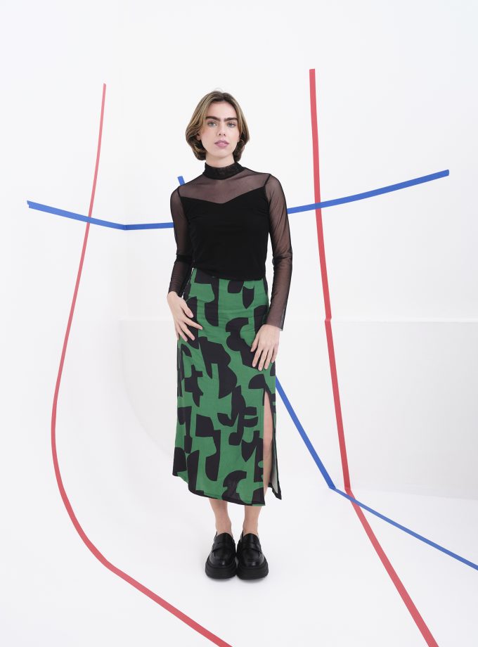 Falda Waters verde