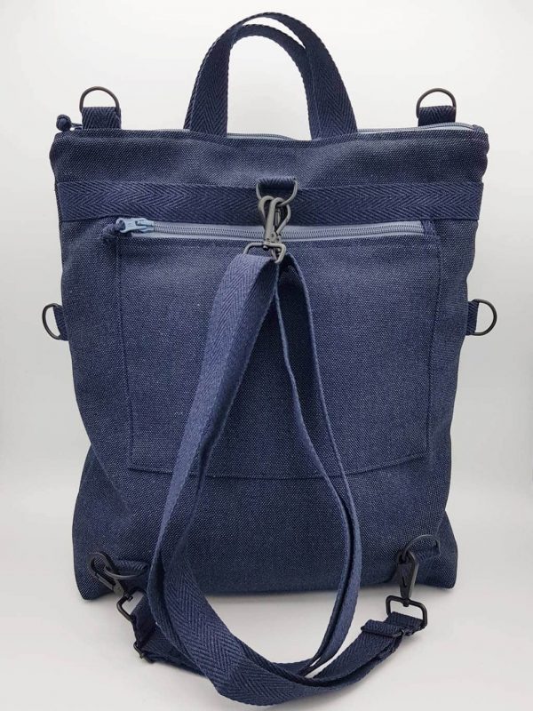Bolso & mochila convertible Denim - Imagen 3
