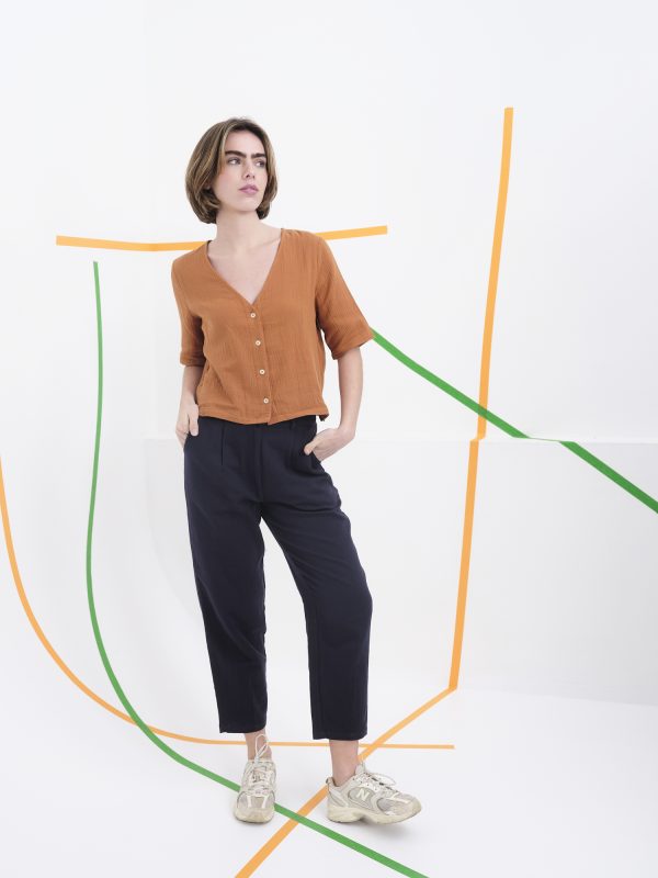 Pantalón Fellini azul marino