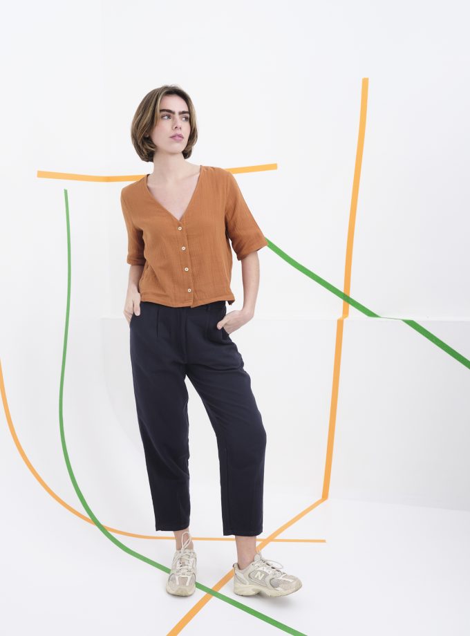 Pantalón Fellini azul marino