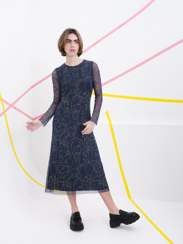 Vestido Lynch azul