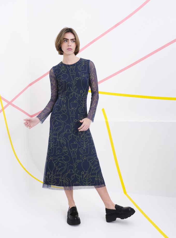 Vestido Lynch azul