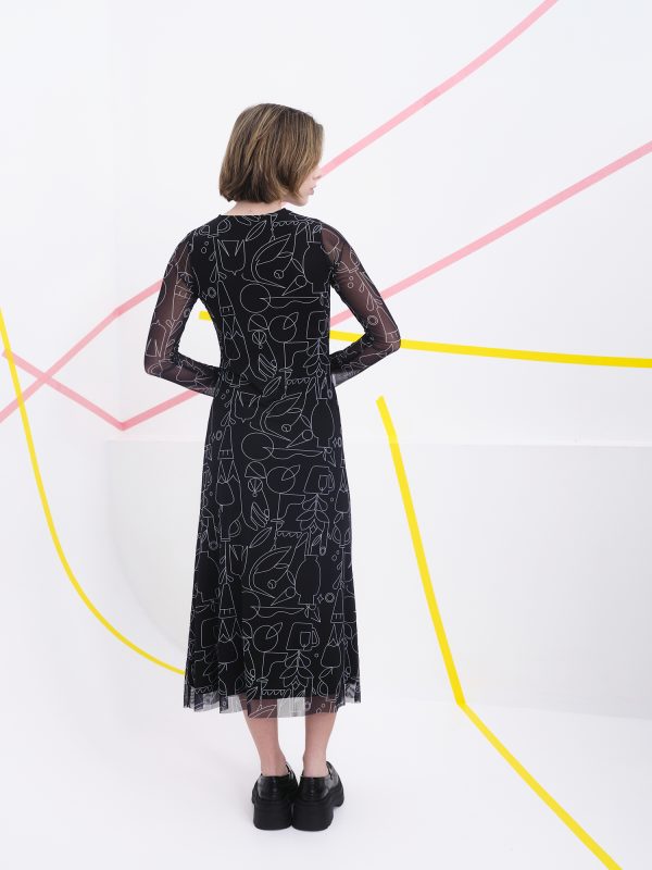 Vestido Lynch negro - Imagen 2