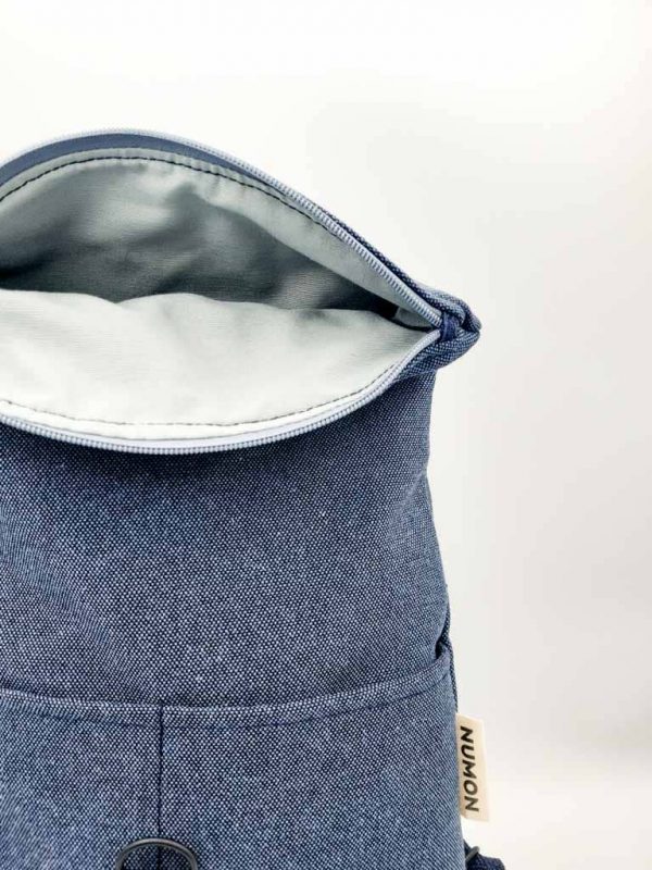 Mochila Iconic Mini Denim - Imagen 3