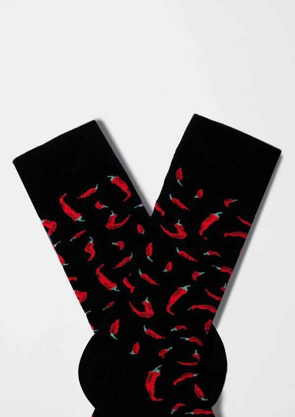 Calcetines BeChilli Black - Imagen 2