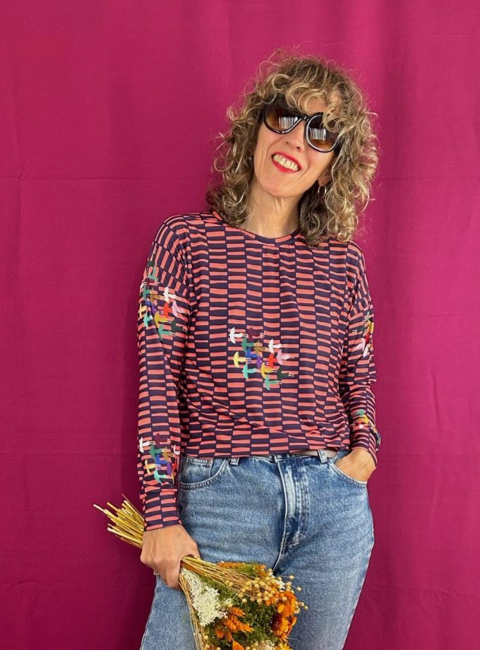 Camiseta Emily print Aladas